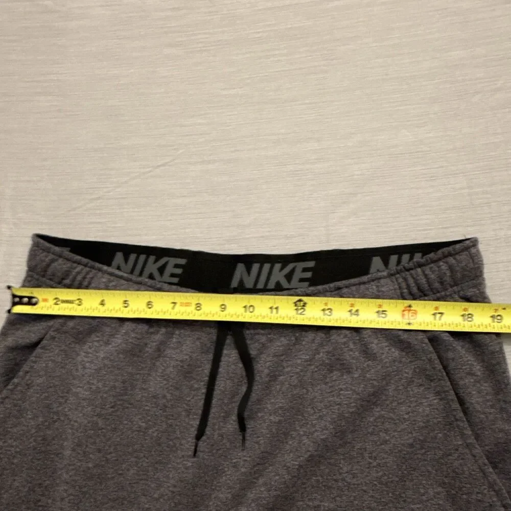 Nike Dri-FIT Sweat Pants Gray/ Charcoal Spackle Mens XL Standard Fit Comfy
